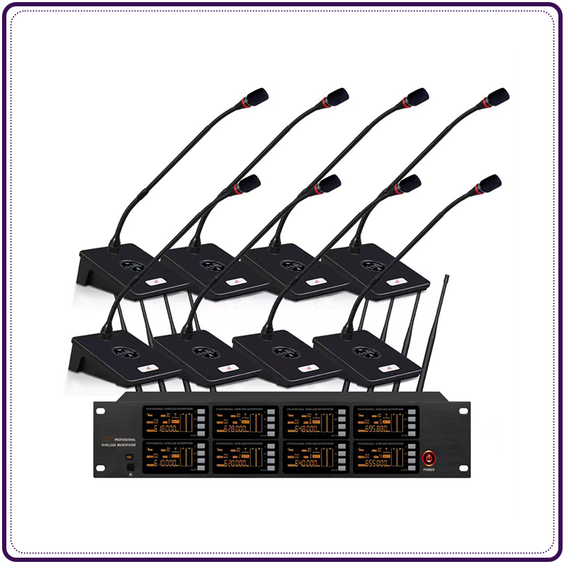 一拖八无线麦克风TS-9008TL